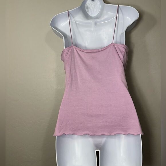 Diane Von Furstenberg Lorvette Whisical Lilac/Rose L‎ Spaghetti Strap fairycore - Picture 4 of 7